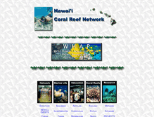 Tablet Screenshot of coralreefnetwork.com
